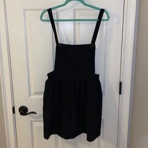 Black overall dress never worn
